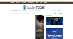 Desktop Screenshot of langleytoday.ca